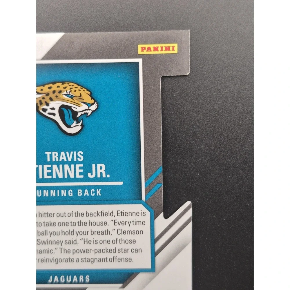 2021 Donruss Elite Travis Etienne Jr #191 Rookie Status Die Cut /24 (RC) Jaguars